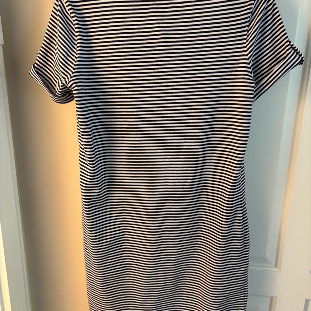Southern Tide Abigail Nautical Striped Navy and White Women's Dress - Picture 6 of 7